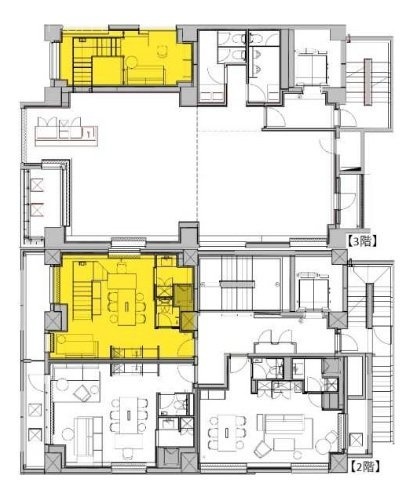 BIASTA JIMBOCHO2FC・3F 間取り図