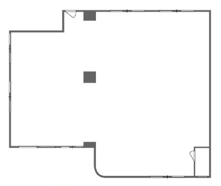 メイゾン神楽坂1F 間取り図