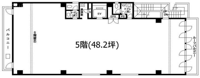 ザボン村上5F 間取り図