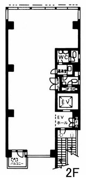 芝浦中村ビル2F 間取り図