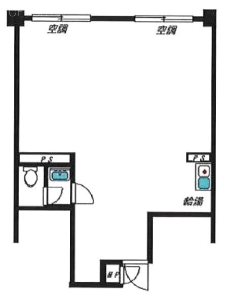 グローリア宮益坂Ⅲ401 間取り図