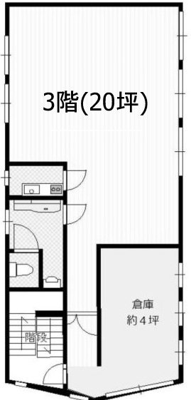 飯嶋ビル3F 間取り図