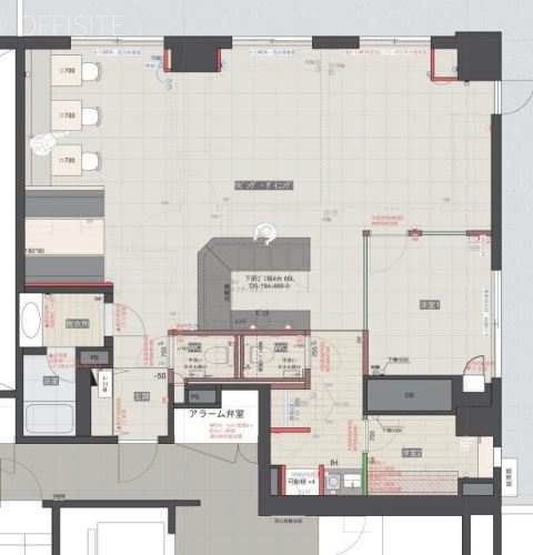ONE SHINKAWA1401 間取り図