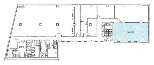 塚本素山ビル6F 間取り図