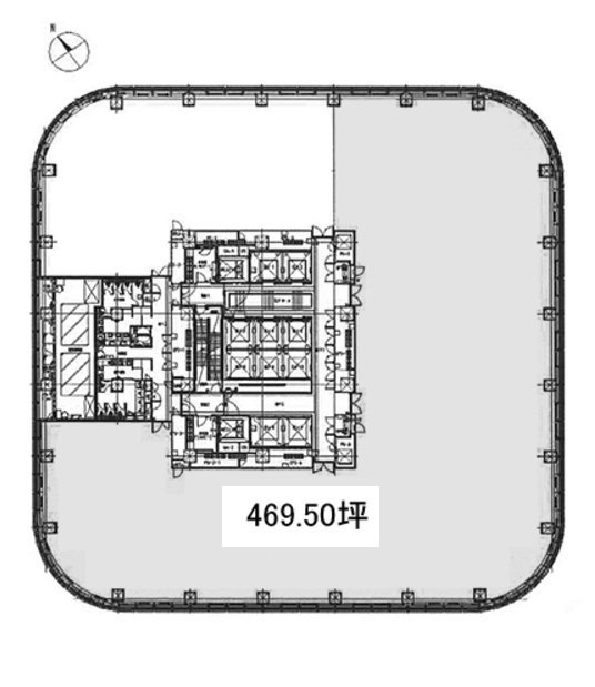 アークヒルズ仙石山森タワー35F 間取り図