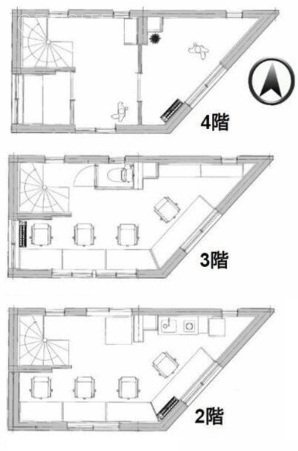 SOXビル2F~4F 間取り図