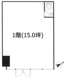パロス千駄木1F 間取り図