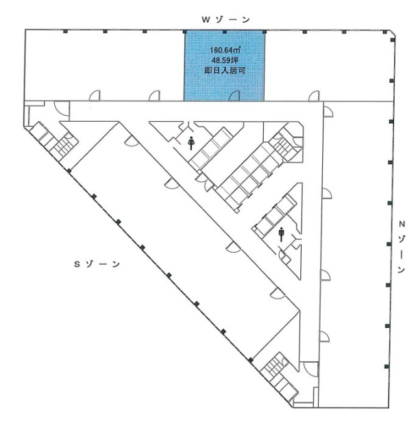 新宿第一生命ビル14F 間取り図
