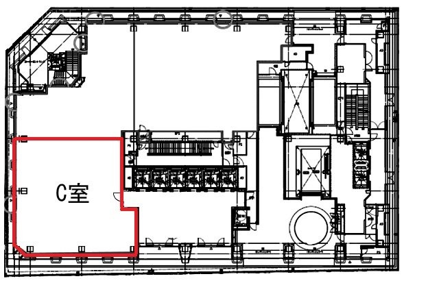 相互館110タワー1F 間取り図