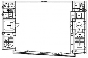 MUTOH浜町ビル8F 間取り図