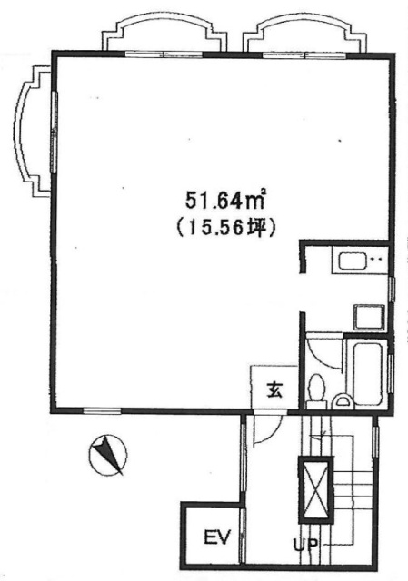 三浦ビル201 間取り図