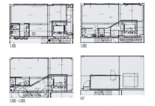 RAYS目黒1F 間取り図