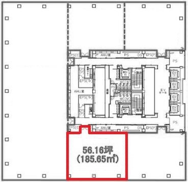 パシフィックセンチュリープレイス丸の内NE2 間取り図