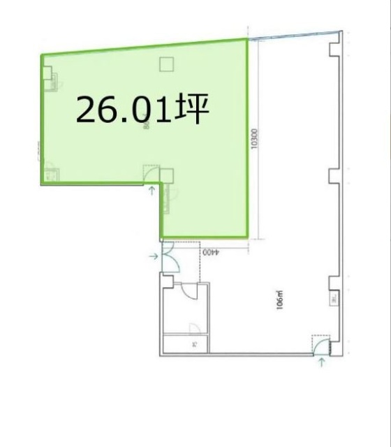 西脇ビル4F 間取り図