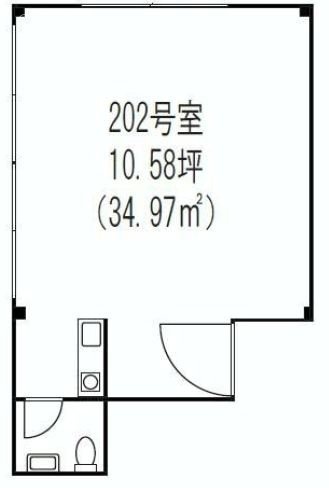 KTビル202 間取り図