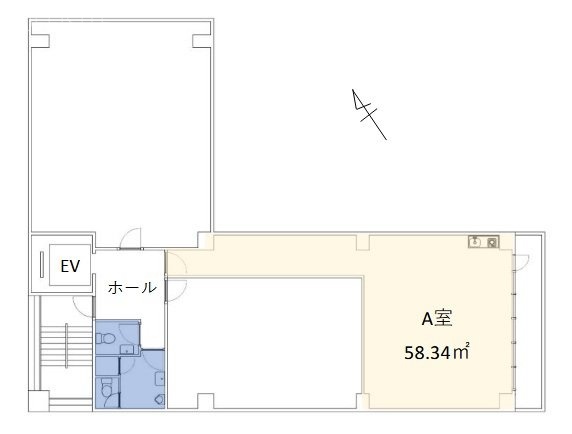 パインセントラルビルA 間取り図