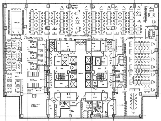 テレコムセンタービル西棟12F 間取り図