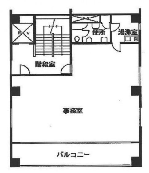 東都銀座ビル5F 間取り図