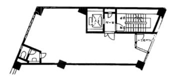 樋谷ビル5F 間取り図