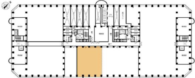 新宿アイランドタワーA 間取り図