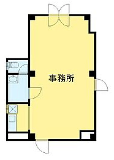 ウエストコート新井薬師101 間取り図