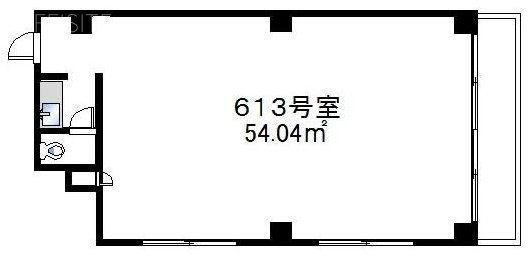 小林ビル613 間取り図