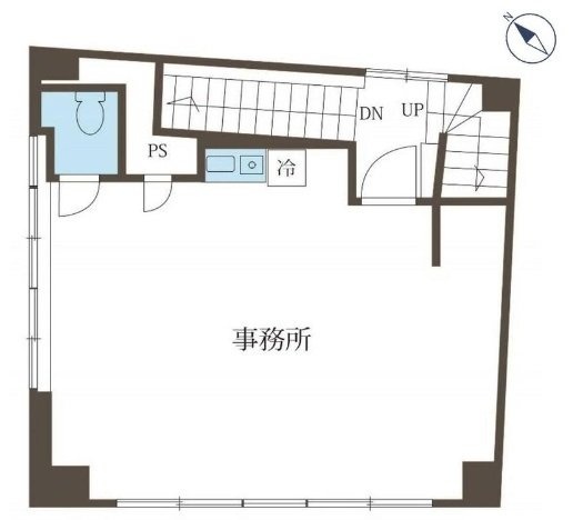 ヨシエビル2F 間取り図