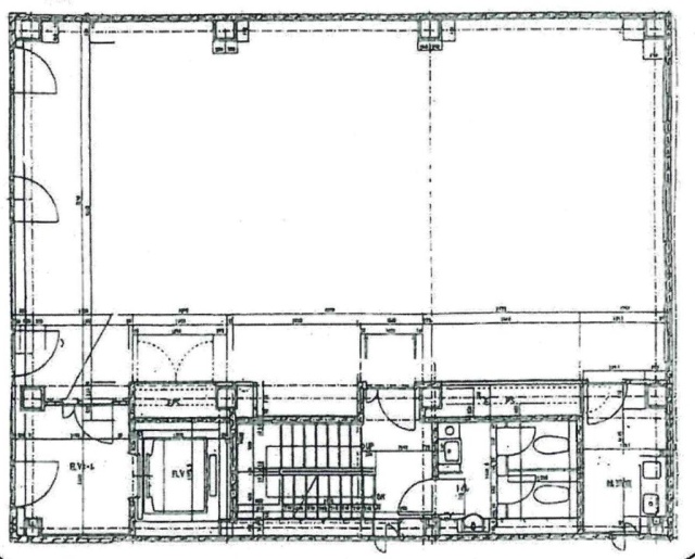 芝大門RUビル2F 間取り図