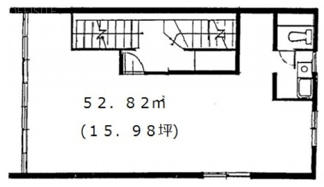 山本ビル2F 間取り図