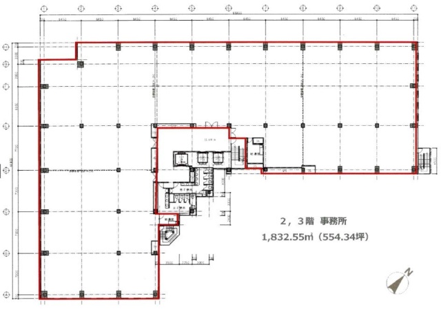 Daiwa月島ビル3F 間取り図