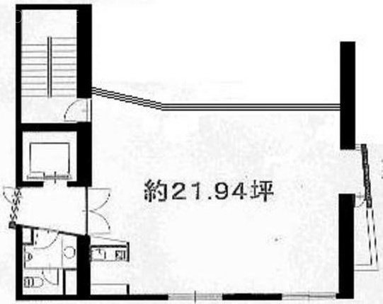 RABANKAⅢ2F 間取り図