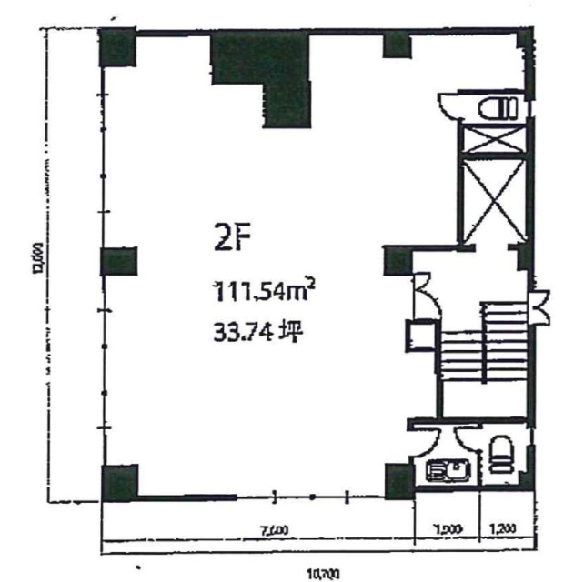 須田ビル2F 間取り図