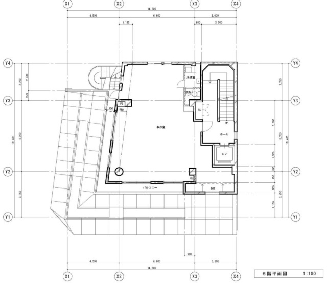 内神田ビル6F 間取り図