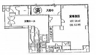 神田司町ビル1F 間取り図