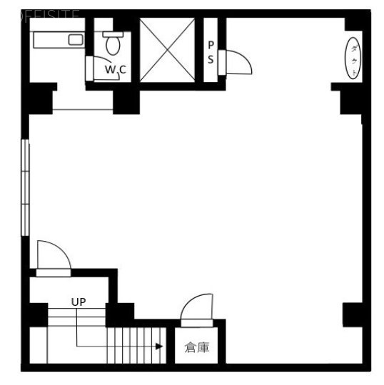 オーセンティック半蔵門B1F 間取り図