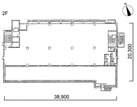 NNビル2F 間取り図