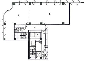 アーバン新橋B 間取り図