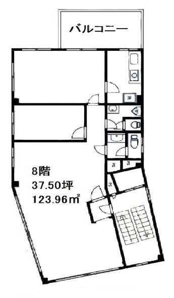 エスプリビル8F 間取り図