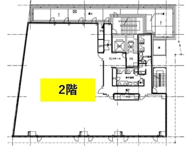 ATK千駄木ビル2F 間取り図