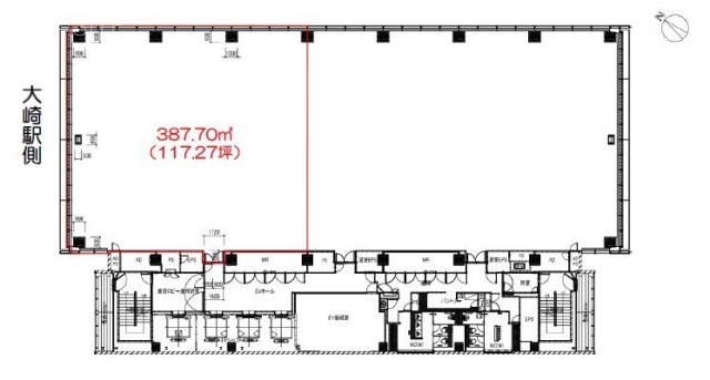 大崎ウィズタワー19F 間取り図