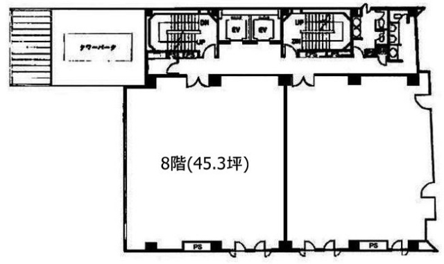 飯野ビル8F 間取り図