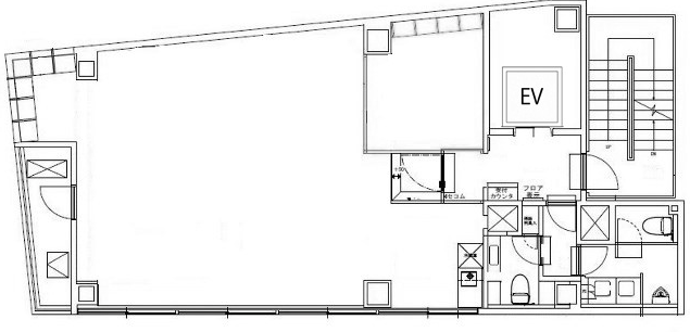growth ginza east7F 間取り図