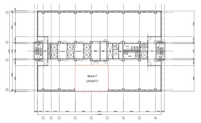 東劇ビル南 間取り図
