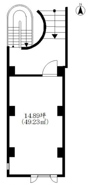 恵比寿KBKビル1F 間取り図