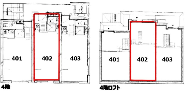 Ceder Terrace番町402 間取り図
