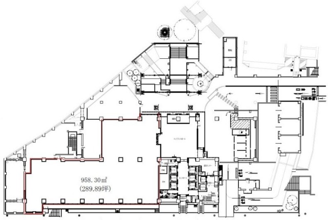 商船三井ビルディングLB 間取り図