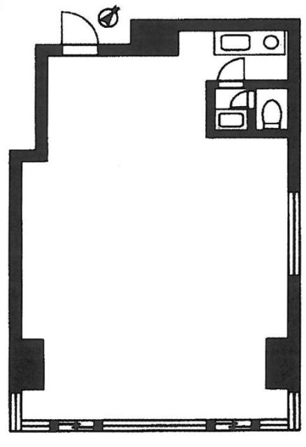 グローリア宮益坂Ⅲ705 間取り図