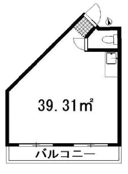 アーデル蒲田307 間取り図