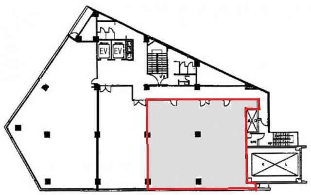 合人社東京永田町ビル3F 間取り図