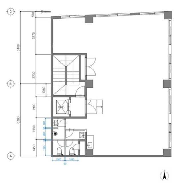 五十嵐ビル4F 間取り図